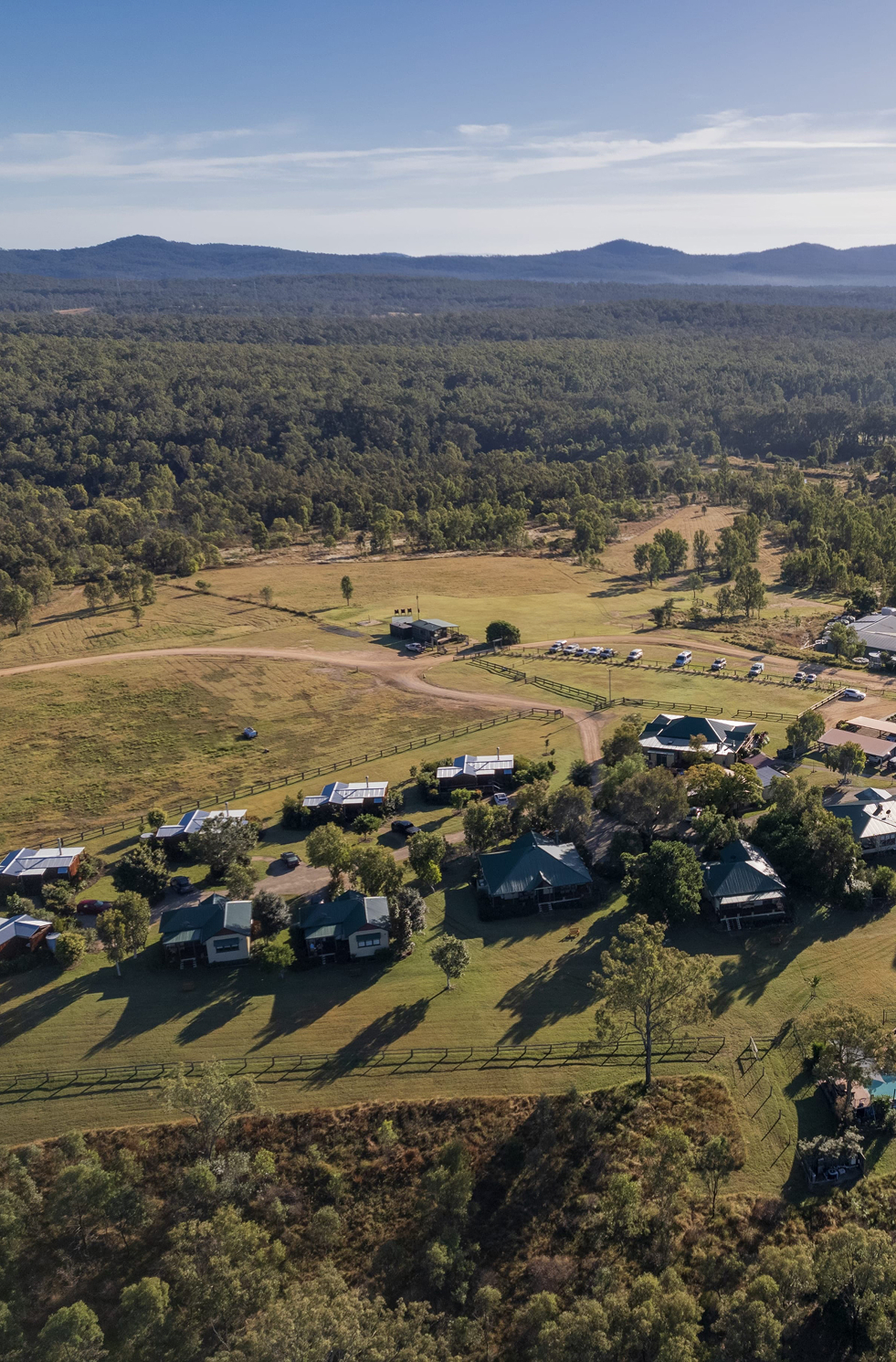 Aerial view of Grandchester, Ipswich