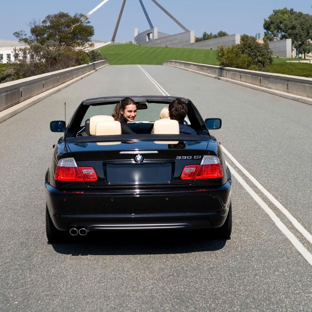 driving on the left hand side of the road